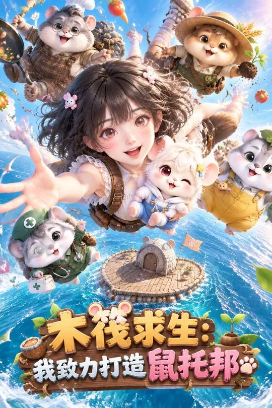 木筏求生我致力打造鼠托邦-动漫合集